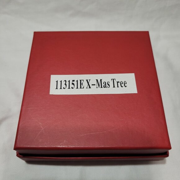 Oleg Cassini Signed Crystal Tree Ornament Exclusive Empire City Casino Yonkers - Picture 7 of 10